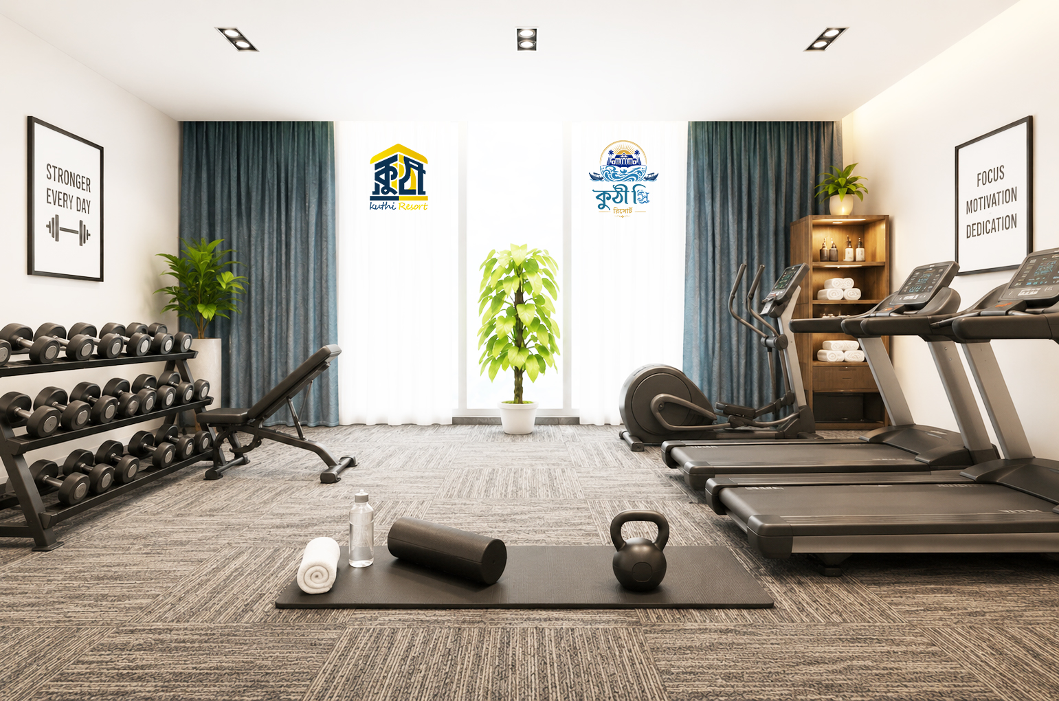 gym and yoga center